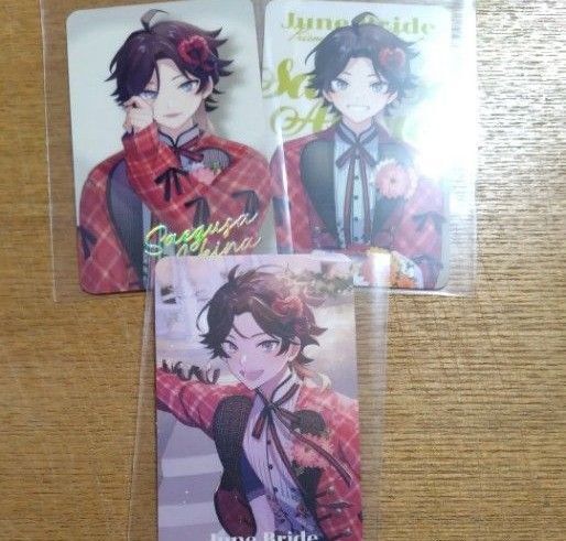 にじさんじ Prism Heart June Bride ランダムフォト風カード 三枝明那