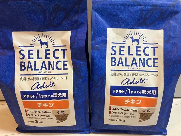 セレクトバランス アダルト チキン 3kg×2袋