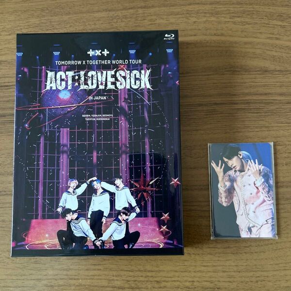 TXT ACT LOVESICK IN JAPAN Blu-ray 初回限定盤