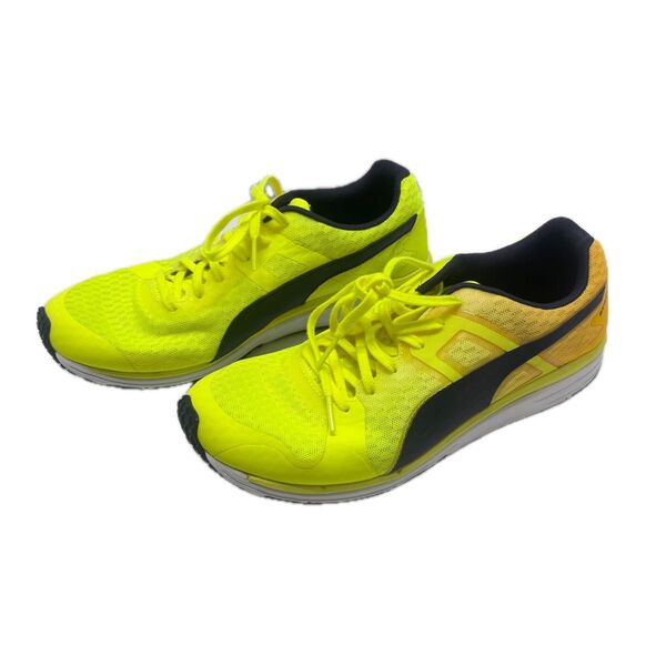 puma プーマ ランニングシューズ アップシューズ スピード ライト 190217 イエロー メンズ 26,5cm