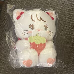 【オンクレ獲得品】mikko いちごBIGぬいぐるみ ムース