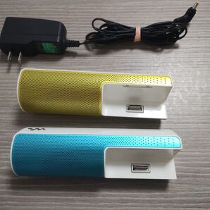 Sony アクティブスピーカー RDP-NWT19 2個+ACアダプター2個 ウォークマン用 ソニー