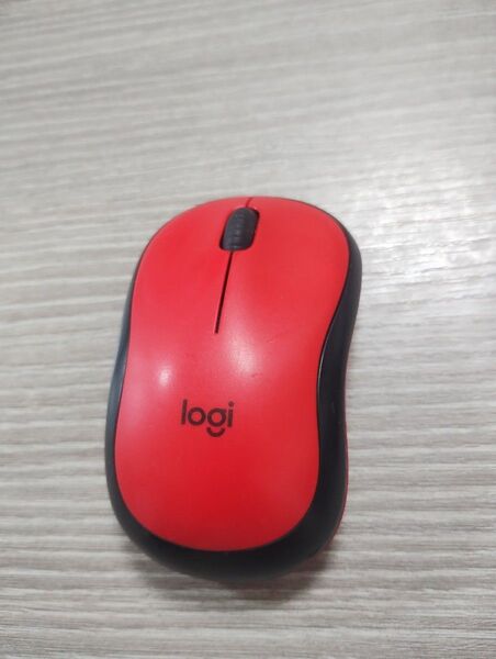 Logicool 静音マウス M221 ロジクール ワイヤレスマウス 無線 レッド 赤 マウス logi サイレント
