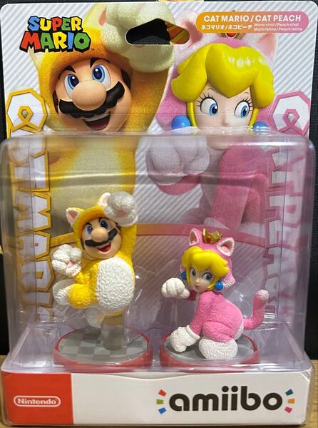 amiibo ネコマリオ/ネコピーチ