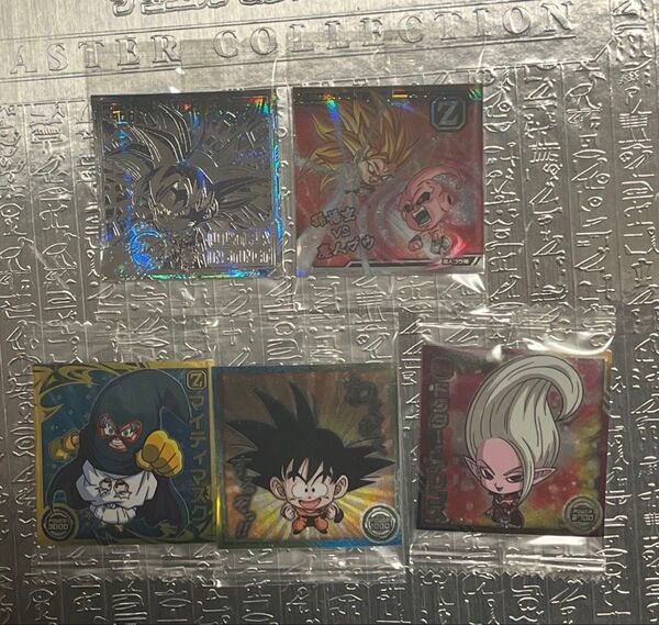 ドラゴンボール シールウエハース (食玩)シール 5枚セット