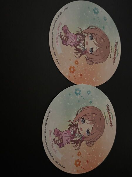 姫崎莉波 2点 コースター The 1st Period ライブ アニメイトカフェ アニカフェ 学園アイドルマスター 学マス