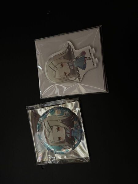 篠澤広 缶バッジ アクリルスタンド The 1st Period ライブ アニメイトカフェ アニカフェ 学園アイドルマスター