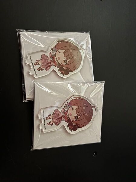 2点 花海佑芽 アクリルスタンド The 1st Period ライブ アニメイトカフェ アニカフェ 学園アイドルマスター