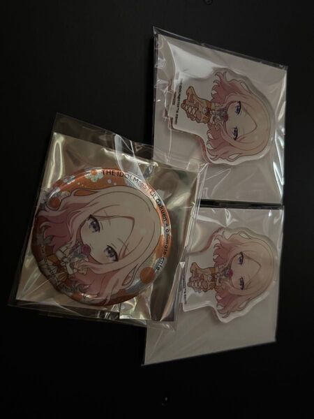 3点 十王星南 缶バッジ アクリルスタンド The 1st Period アニメイトカフェ アニカフェ 学園アイドルマスター