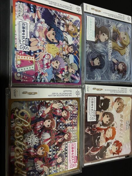 アイドルマスターミリオンライブ CD 4枚セット MOVEMENT OF STARDOM ROAD
