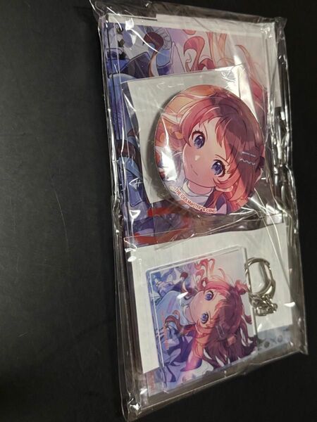 CDなし 花海咲季 学園アイドルマスター 誕生日記念セット アクリルパネル 缶バッジ アクリルキーホルダー