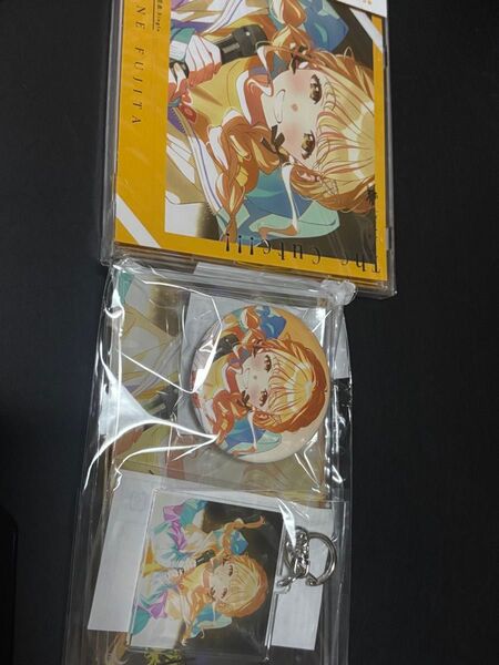 藤田ことね 誕生日記念グッズ CDセット バースデー アクリルパネル キーホルダー 缶バッジ 学園アイドルマスター 学マス