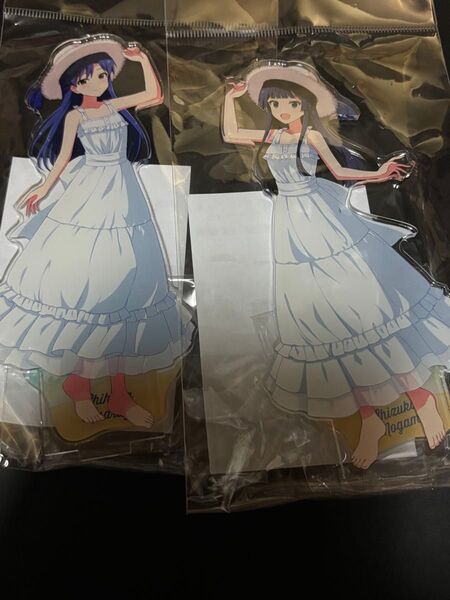 如月千早 最上静香 アクリルスタンド サマードレスver アイドルマスター ミリオンライブ アキバトリム