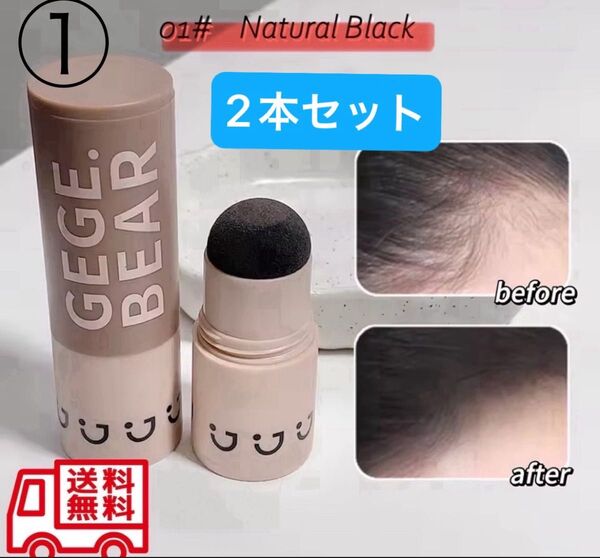 生え際隠し 白髪隠し 増毛 分け目 パウダー 若見え 禿げ隠し 産毛 ブラック ブラウン