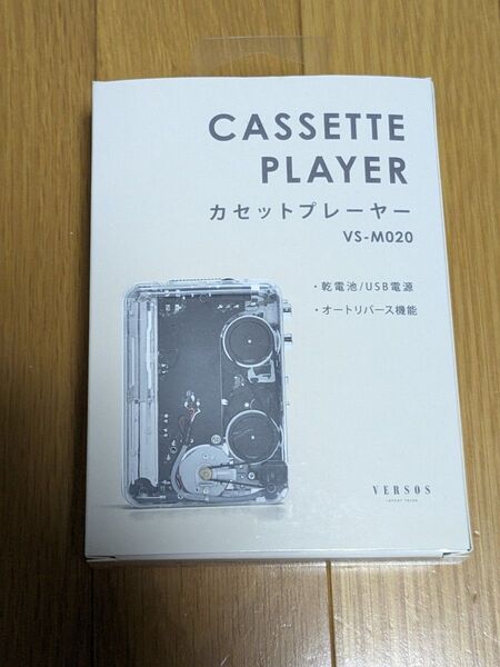 新品 カセットプレーヤー VS-M020
