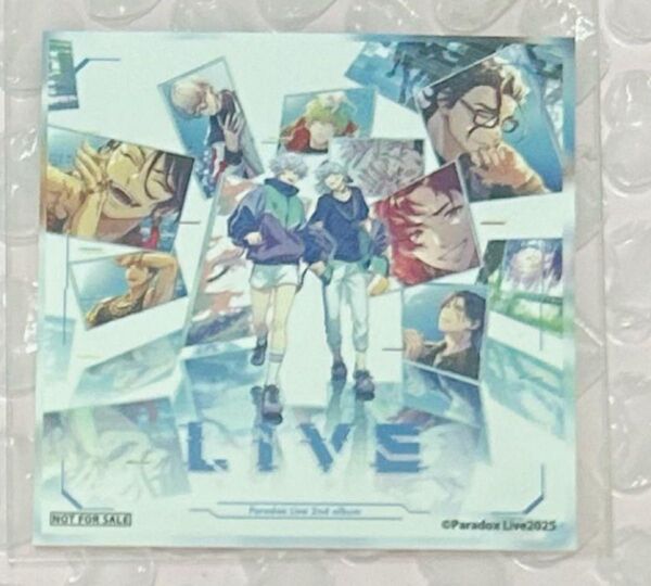 パラライ HMV LIVE 歴代ジャケットステッカー 特典 KARMA cozmez 珂波汰 那由汰