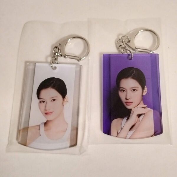 (2種) MISSHA アクキー サナ TWICE ミシャ アクリルキーホルダー