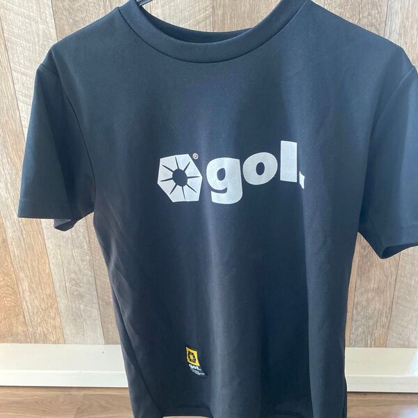 gol ★ 即日発送 Tシャツ サッカー プラクティスシャツ 黒 トレーニングウェア S 160 150 フットサル