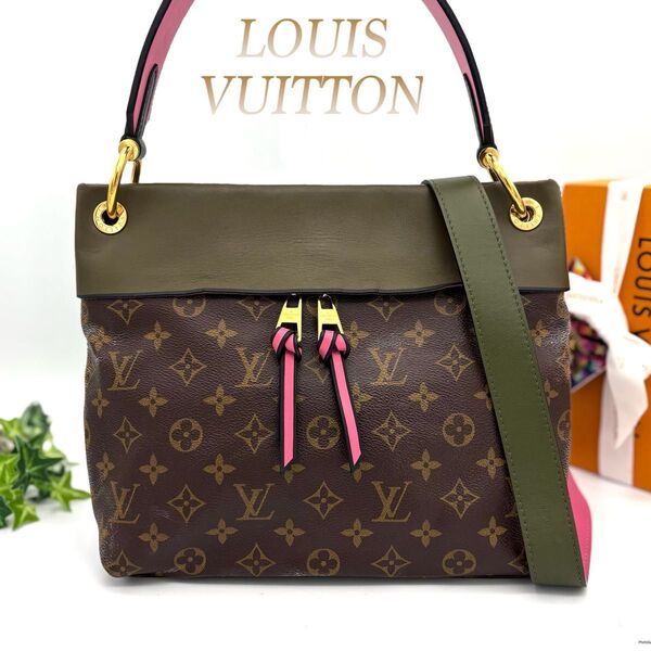 ルイヴィトン テュイルリーブザス ハンドバッグ 肩掛け モノグラム 2WAY LOUIS VUITTON