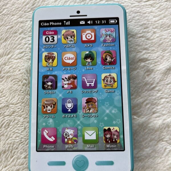 ちゃお 付録 スマートフォン型小物入れ ケース