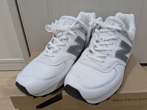 ニューバランス OU576WSI ホワイト レザー new balance MADE IN UK