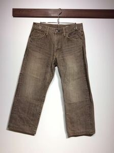 A-609 EDWIN Edwin XU445 Denim брюки цвет Denim 32 джинсы сделано в Японии 