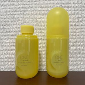 ONE BY KOSE クリアピールセラム 本体(残量僅か)+詰けかえ用 セット