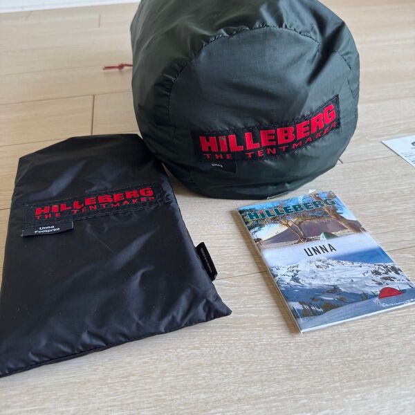 HILLEBERG Unna ウナ グリーン 純正フットプリント付