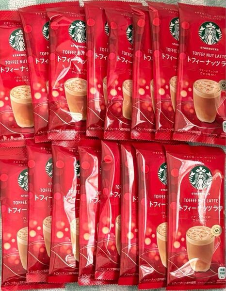 スタバ トフィーナッツラテ 16本セット