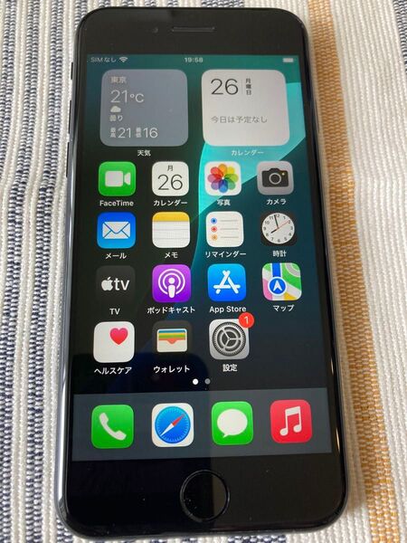 GEOモバイル状態A 販売証明書付 Apple iPhone SE 第3世代 128GB SIMフリー ミッドナイト