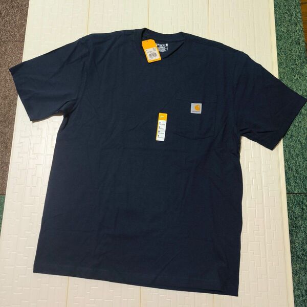 Carhartt 半袖Tシャツ ネイビー M 新品未使用