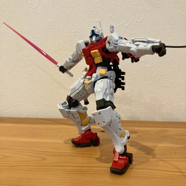 機動戦士ガンダムジークアクスのHGゲルググ スガイ機(GQ) 完成品 GQuuuuuuX スミ入れ済み