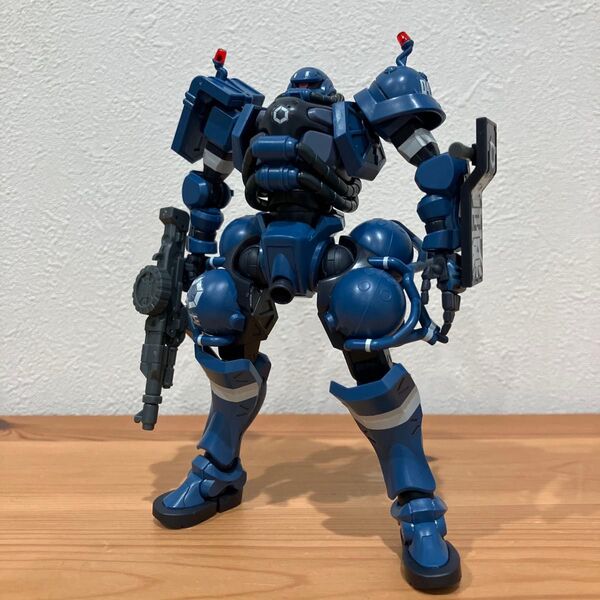 機動戦士ガンダムGQuuuuuuXジークアクスHG軍警ザク完成品スミ入れ済み