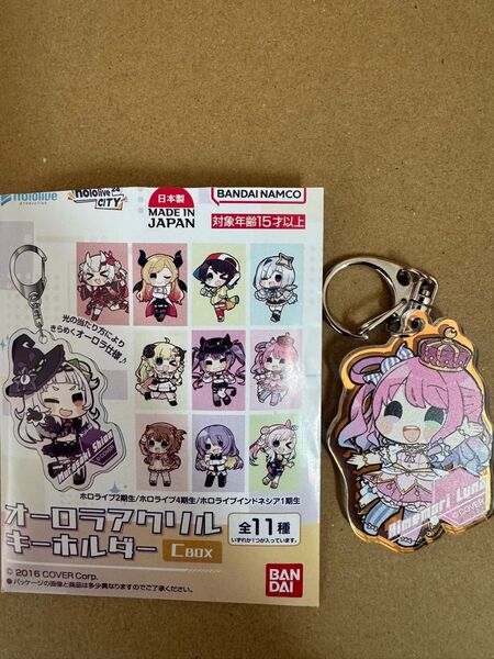 ホロライブ オーロラアクリルキーホルダー 姫森ルーナ