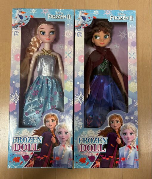 長期保管品 ディズニー アナと雪の女王 Frozen doll ペアドール