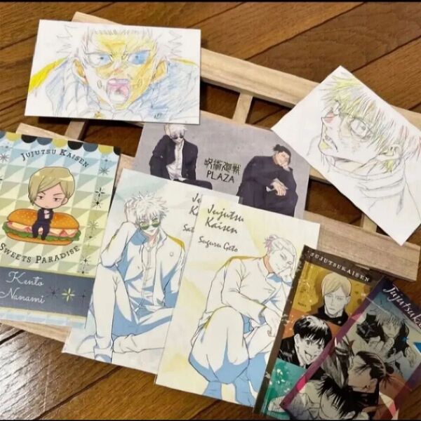 呪術廻戦 原画 ポストカード ステッカー バラ売り×
