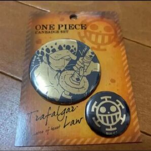 ONE PIECE 缶バ ワンピース 箔押し缶バッジセット ロー