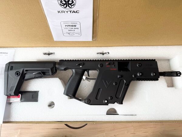 新品未使用 KRYTAC KRISS VECTOR GEN2 V2 電動ガン 電子トリガー クリスベクター クライタック