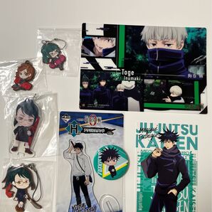 呪術廻戦 狗巻棘 伏黒恵 禪院真希☆ストラップ アクスタ 缶バッジ イラストカード