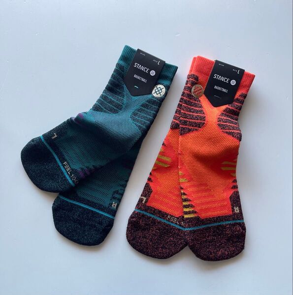 新品 STANCE スタンス スポーツ ソックス 靴下 2足セット