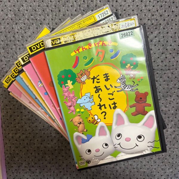 【1点限定】げんきげんきノンタンDVD8本セットり/レンタル落ちDVD