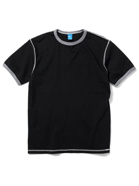 ★新品★ Lサイズ GOOD ON 80s RINGER TEE リンガーTEE ブラック Tシャツ 半袖Tシャツ