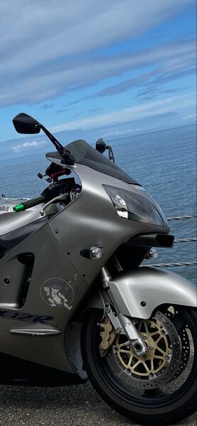 カワサキ ニンジャ ZX-12R スモークシールド 中古
