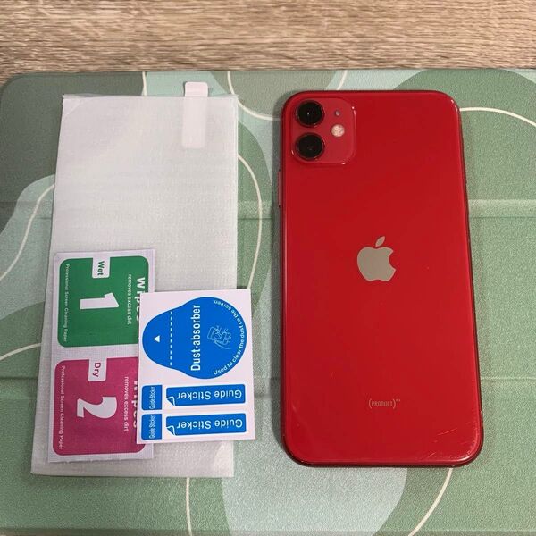 iPhone11 本体 レッド SIMフリー 128G