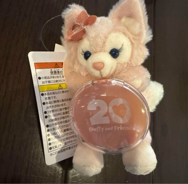ディズニー 新品 リーナベル 20周年 ぬいぐるみチャーム カラフルハピネス