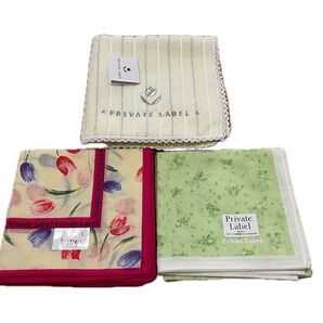 Private Label ハンカチ 3枚セット