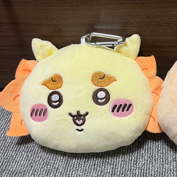【新品】ぬいぐるみパスケースポーチ ちいかわ シーサー