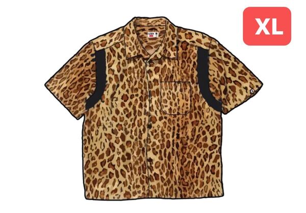 Supreme x GOODENOUGH Crushed Rayon S/S Shirt "Leopard"