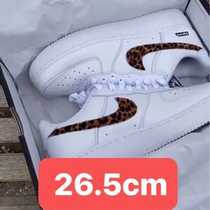 GOODENOUGH × Supreme × Nike Air Force 1 Low "White/Leopard"