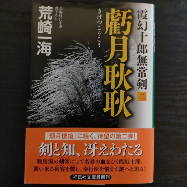 虧月耿耿 (祥伝社文庫 あ33-4 霞幻十郎無常剣 2) 荒崎一海/著